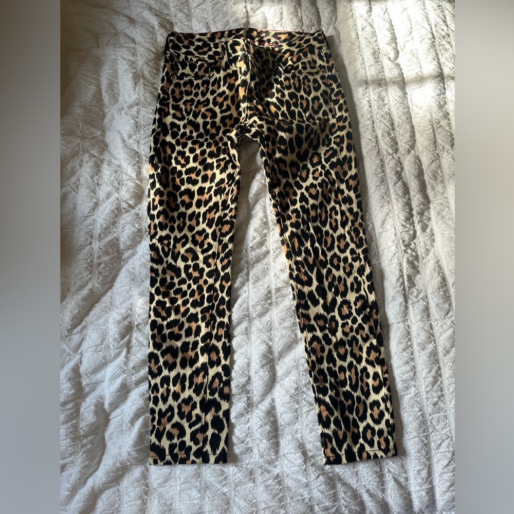 Kate Spade Leopard Print Jeans